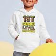 First Day Of 1st Grade Level Unlocked Back To School For Boy Graphic Toddler Hoodie First Day Of 1st Grade Level Unlocked Back To School For Boy Graphic Toddler Hoodie