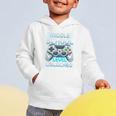 First Day Of Middle School Level Unlocked Back To School Graphic Toddler Hoodie