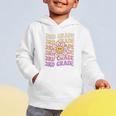 Groovy 3rd Grade Back To School Retro Groovy Third Grade Graphic Toddler Hoodie