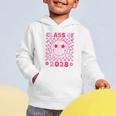 Groovy Class Of 2038 Grow With Me Smile Face Back To School Graphic Toddler Hoodie Groovy Class Of 2038 Grow With Me Smile Face Back To School Graphic Toddler Hoodie