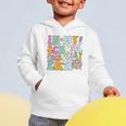 Groovy In My School Secretary Era Back To School Graphic Toddler Hoodie