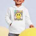 Hello Kindergarten Smile Face Back To School Girl Kid Graphic Toddler Hoodie