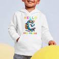 Hello Second Grade Dolphin Lover Back To School Kid Boy Girl Graphic Toddler Hoodie Hello Second Grade Dolphin Lover Back To School Kid Boy Girl Graphic Toddler Hoodie