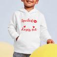 I'm Not Spoiled My Principal Just Loves Me Back To School Graphic Toddler Hoodie