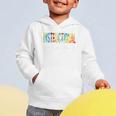Instructional Assistant Tie Dye Back To School For Work Graphic Toddler Hoodie Instructional Assistant Tie Dye Back To School For Work Graphic Toddler Hoodie