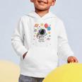 To Kindergarten And Beyond Astronaut Space Back To School Graphic Toddler Hoodie
