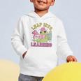 Leap Into Learning Cute Frog Kawaii Back To School Kids Graphic Toddler Hoodie Leap Into Learning Cute Frog Kawaii Back To School Kids Graphic Toddler Hoodie