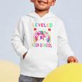 Leveled Up To High School Gaming Fun Back To School Tie Dye Graphic Toddler Hoodie Leveled Up To High School Gaming Fun Back To School Tie Dye Graphic Toddler Hoodie