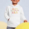 In My Librarian Era Retro Back To School Bookworm Book Lover Graphic Toddler Hoodie