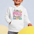 Little Miss Kindergarten First Day Back To School Girls Cute Graphic Toddler Hoodie Little Miss Kindergarten First Day Back To School Girls Cute Graphic Toddler Hoodie
