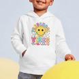 Preschool Vibes Smile Face Back To School Kinder Girls Kids Graphic Toddler Hoodie Preschool Vibes Smile Face Back To School Kinder Girls Kids Graphic Toddler Hoodie