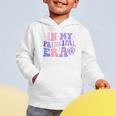 In My Principal Era Groovy School Principal Back To School Graphic Toddler Hoodie