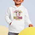Ready To Crush Second 2nd Grade Back To School Unicorn Kids Performance Graphic Toddler Hoodie