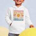 Retro Kindergarten Daisy Colorful Back To School Student Kid Graphic Toddler Hoodie