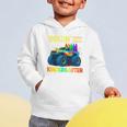 Rollin' Into Kindergarten Monster Car Back To School Boys Graphic Toddler Hoodie Rollin' Into Kindergarten Monster Car Back To School Boys Graphic Toddler Hoodie