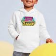 Straight Outta Summer Back To School First Day Fall Autumn Graphic Toddler Hoodie