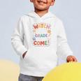 Watch Out First Grade Here I Come Back To School Learner Graphic Toddler Hoodie Watch Out First Grade Here I Come Back To School Learner Graphic Toddler Hoodie