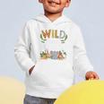 Wild About Kindergarten Back To School Jungle Theme Class Graphic Toddler Hoodie Wild About Kindergarten Back To School Jungle Theme Class Graphic Toddler Hoodie