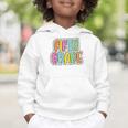 5th Fifth Grade Vibes Back To School Dalmatian Dots Graphic Toddler Hoodie