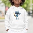 Back To School 2025 Robot Pencil For Kids Graphic Toddler Hoodie Back To School 2025 Robot Pencil For Kids Graphic Toddler Hoodie