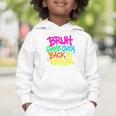 Back To School Bruh Game Over Gaming Boys Graphic Toddler Hoodie Back To School Bruh Game Over Gaming Boys Graphic Toddler Hoodie