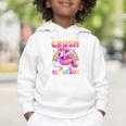 Back To School Unicorn Girls I'm Ready To Crush 1st Grade Graphic Toddler Hoodie