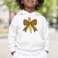 Bow Pencil Leopard First Day Of School Back To School Graphic Toddler Hoodie Bow Pencil Leopard First Day Of School Back To School Graphic Toddler Hoodie
