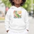 Boy Kid Ready To Crush 2nd Grade Dinosaur Back To School Graphic Toddler Hoodie