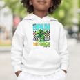 Bruh We Back 1st Grade Back To School Gamer Dabbing Boy Kids Graphic Toddler Hoodie