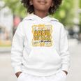 Bruh We Back 4th Graders Fourth Grade Back To School Girls Graphic Toddler Hoodie
