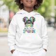 Bruh I'm In Third 3rd Grade Tie Dye Girl Back To School Tee Graphic Toddler Hoodie