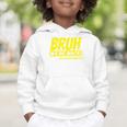 Bruh We'Re Back FUNNY Lunch Lady Back To School Graphic Toddler Hoodie