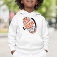 Bulldogs Cheerleading Back To School Cheer Team Orange Graphic Toddler Hoodie