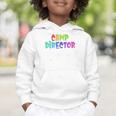 Camp Director Squad Counselor Camper Camping Back To School Graphic Toddler Hoodie Camp Director Squad Counselor Camper Camping Back To School Graphic Toddler Hoodie