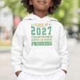 Class Of 2027 Countdown In Progress Fun Back To School Retro Graphic Toddler Hoodie Class Of 2027 Countdown In Progress Fun Back To School Retro Graphic Toddler Hoodie