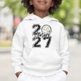 Class Of 2027 Volleyball Senior 2027 Back To School Graphic Toddler Hoodie