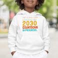 Class Of 2030 Countdown In Progress Fun Back To School Retro Graphic Toddler Hoodie Class Of 2030 Countdown In Progress Fun Back To School Retro Graphic Toddler Hoodie