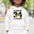 Class Of 2034 4th Grader Elementary School Back To School Graphic Toddler Hoodie Class Of 2034 4th Grader Elementary School Back To School Graphic Toddler Hoodie
