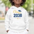 Class Of 2038 Grow With Me Kindergarten Back To School Graphic Toddler Hoodie