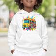 Colorful School Bus Driver Back To School Men Women Kids Graphic Toddler Hoodie Colorful School Bus Driver Back To School Men Women Kids Graphic Toddler Hoodie
