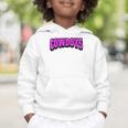 Cowboys Back To School Spirit Pk Graphic Toddler Hoodie