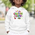 Crayon Crew Cute Back To School Graphic Toddler Hoodie Crayon Crew Cute Back To School Graphic Toddler Hoodie