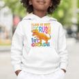 Crush 1st Grade Dinosaur Back To School Class Of 2037 Boy Graphic Toddler Hoodie Crush 1st Grade Dinosaur Back To School Class Of 2037 Boy Graphic Toddler Hoodie
