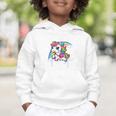Crush Pre-K Girls Back To School Unicorn First Day Preschool Graphic Toddler Hoodie