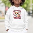 Cute Cat 2nd Grade Vibes Back To School Second Grade Girls Graphic Toddler Hoodie Cute Cat 2nd Grade Vibes Back To School Second Grade Girls Graphic Toddler Hoodie