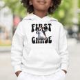 Cute Dabbing Penguin First Grade Back To School Graphic Toddler Hoodie Cute Dabbing Penguin First Grade Back To School Graphic Toddler Hoodie