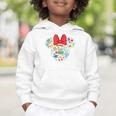 Disney Minnie Mouse Back To School Supplies Face Outline Graphic Toddler Hoodie Disney Minnie Mouse Back To School Supplies Face Outline Graphic Toddler Hoodie