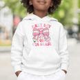 First Day Of 4th Grade Coquette Back To School Girls Kids Graphic Toddler Hoodie