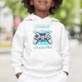 First Day Of Middle School Level Unlocked Back To School Graphic Toddler Hoodie