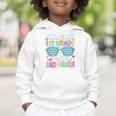 Goodbye 1st Grade Hello 2nd Grade Graduation Back To School Graphic Toddler Hoodie